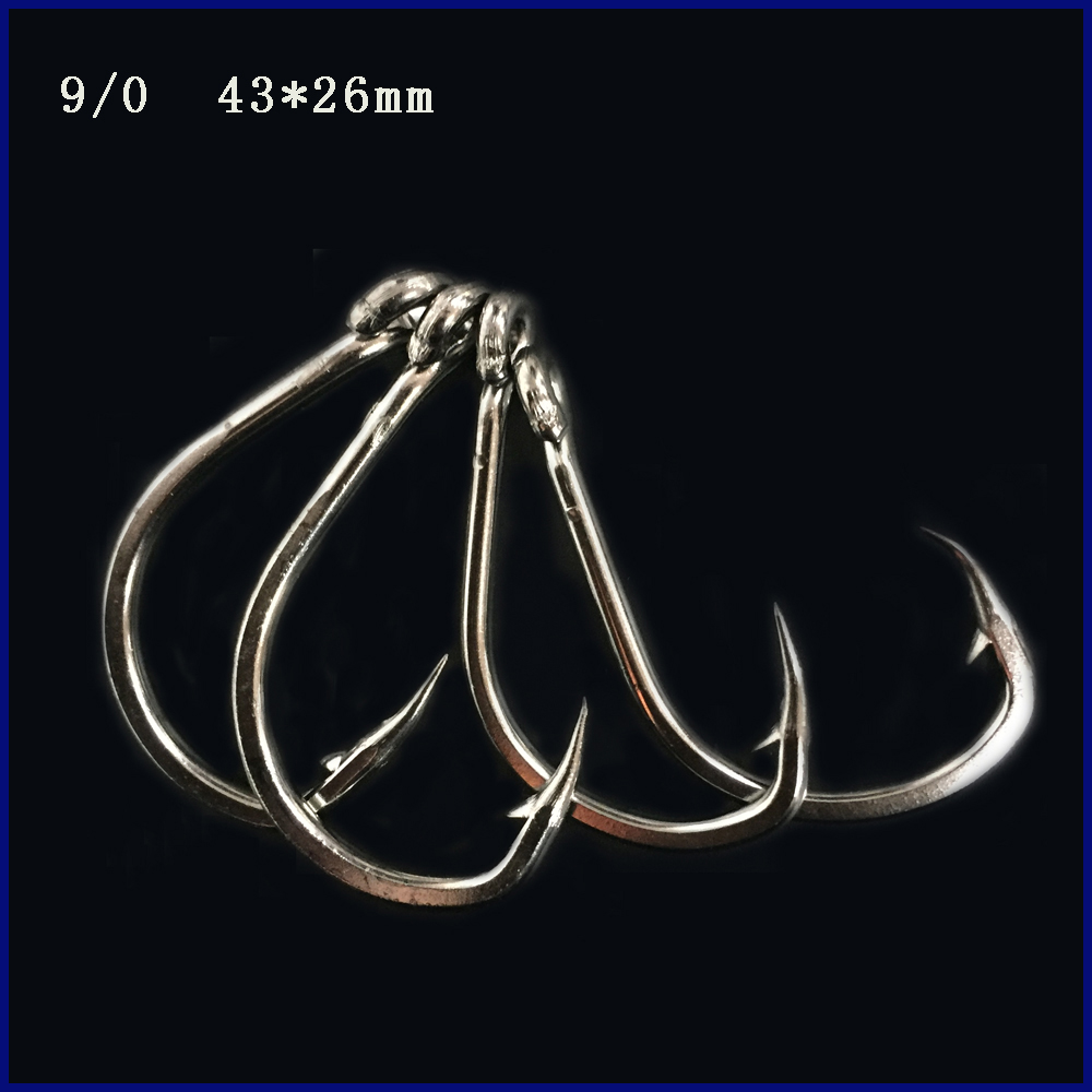 Fishing Hook Circle - 50Pcs CN06 9/0 Saltwater Fishing Hooks