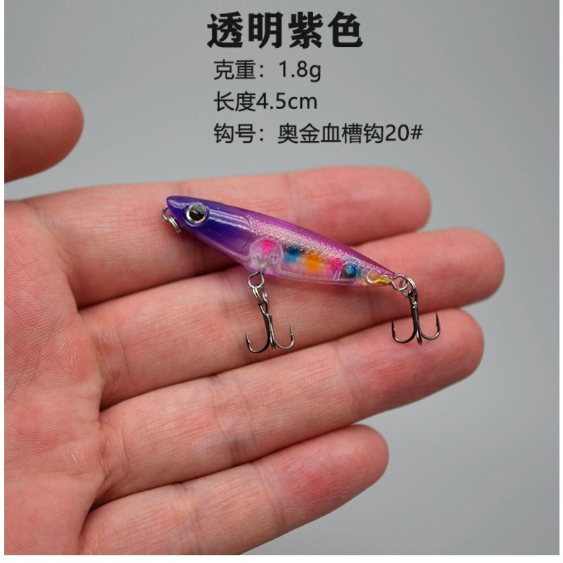 Fishing Hook Treble - 1Pcs Zigzag Dog Floating Topwater Pencil