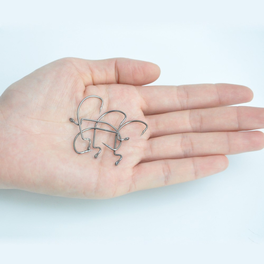 20pcs/lot Wide gap Texas fishi - Fishing Hook Offset 评论和价格