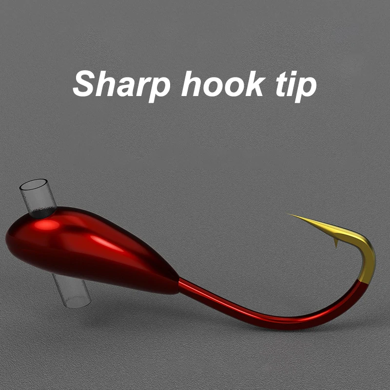 10/20PCS Winter Ice Fishing Ho - Fishing Hook Assortment 评论和价格