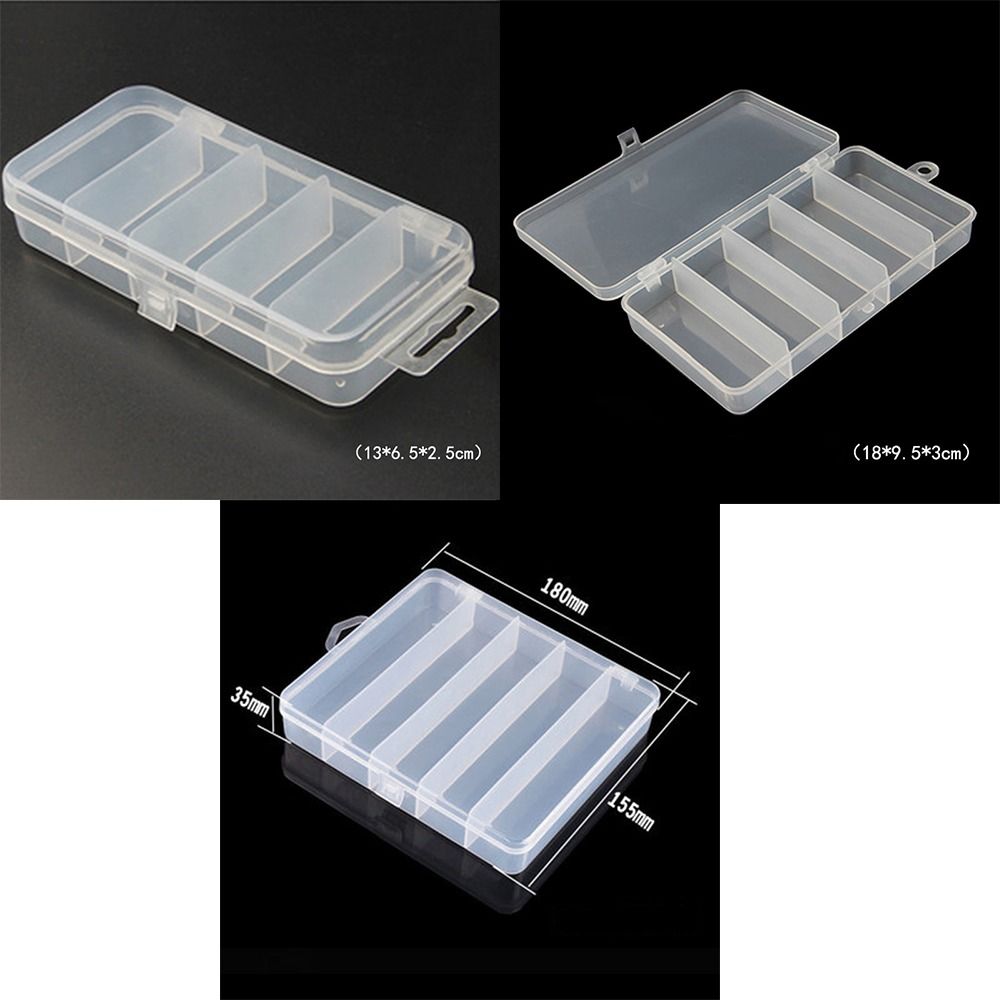 1/3pcs 3 Sizes of Plastic Fish - Fishing Hook Size 评论和价格