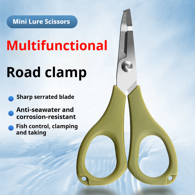 Mini Multi Functional Scissors - Fishing Hook Sharpener 评论和价格