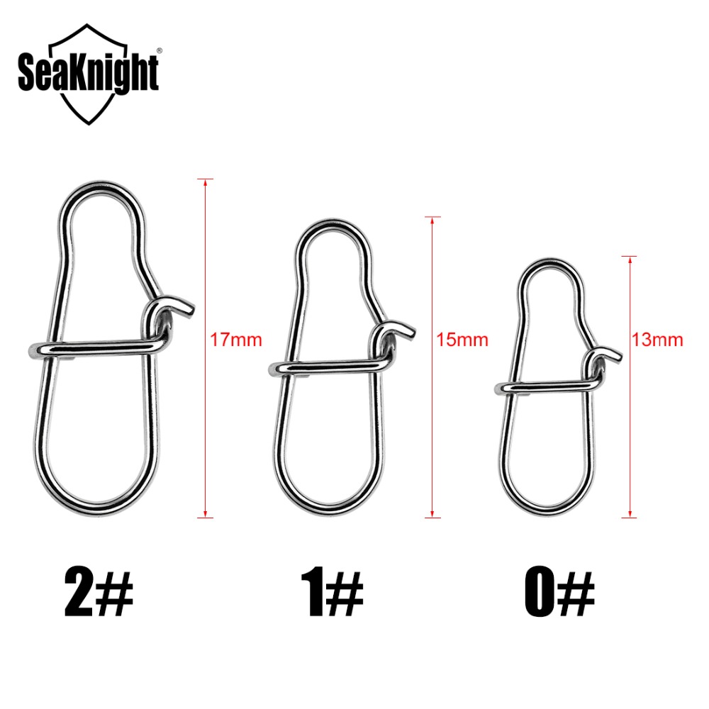 SeaKnight 50PCS/Lot Fishing Co - Fishing Hook Stainless Steel 评论和价格