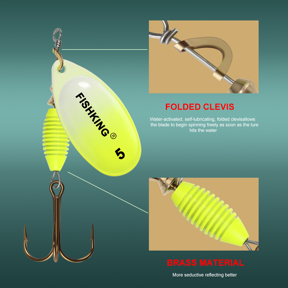 Metal Fishing Lure 4g 4.8g 7g  - Fishing Hook Treble 评论和价格