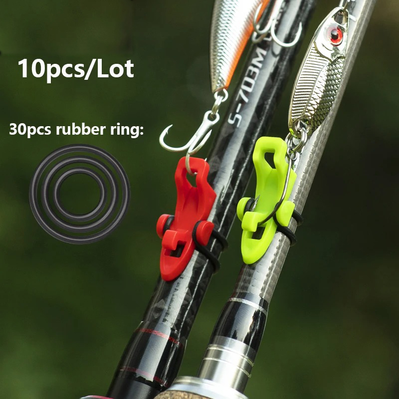 1-10pcs Fishing Rod Pole Hook  - Fishing Hook Jig 评论和价格