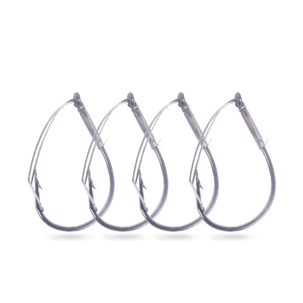 10Pcs/Box High Carbon Steel Wa - Fishing Hook Weedless 评论和价格