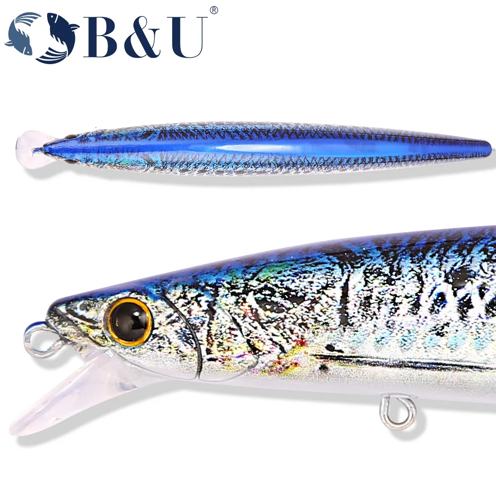 B&U 163mm/33.5g Floating Long  - Fishing Hook Treble 评论和价格