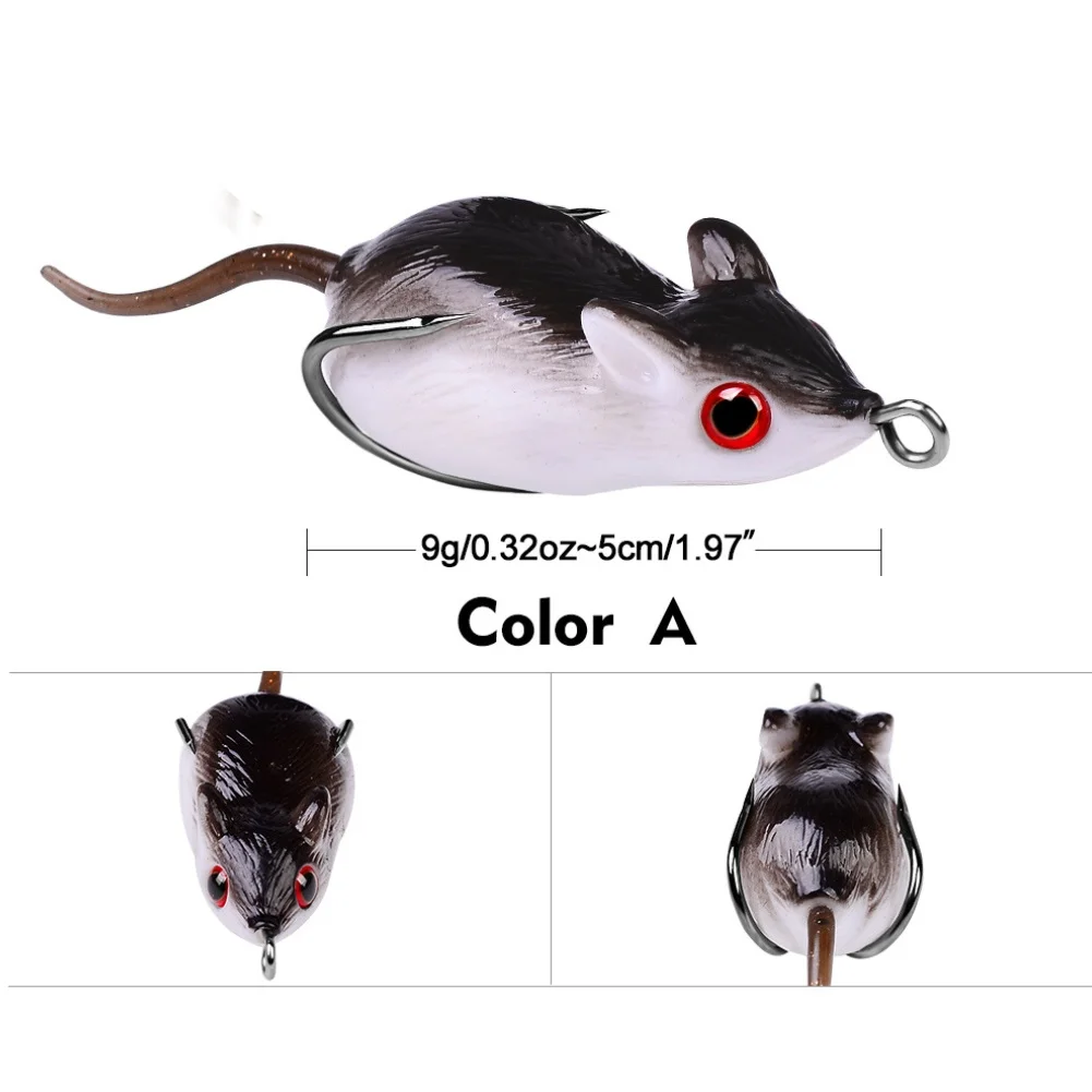 Soft Amphibian Fishing Lure wi - Fishing Hook Weedless 评论和价格