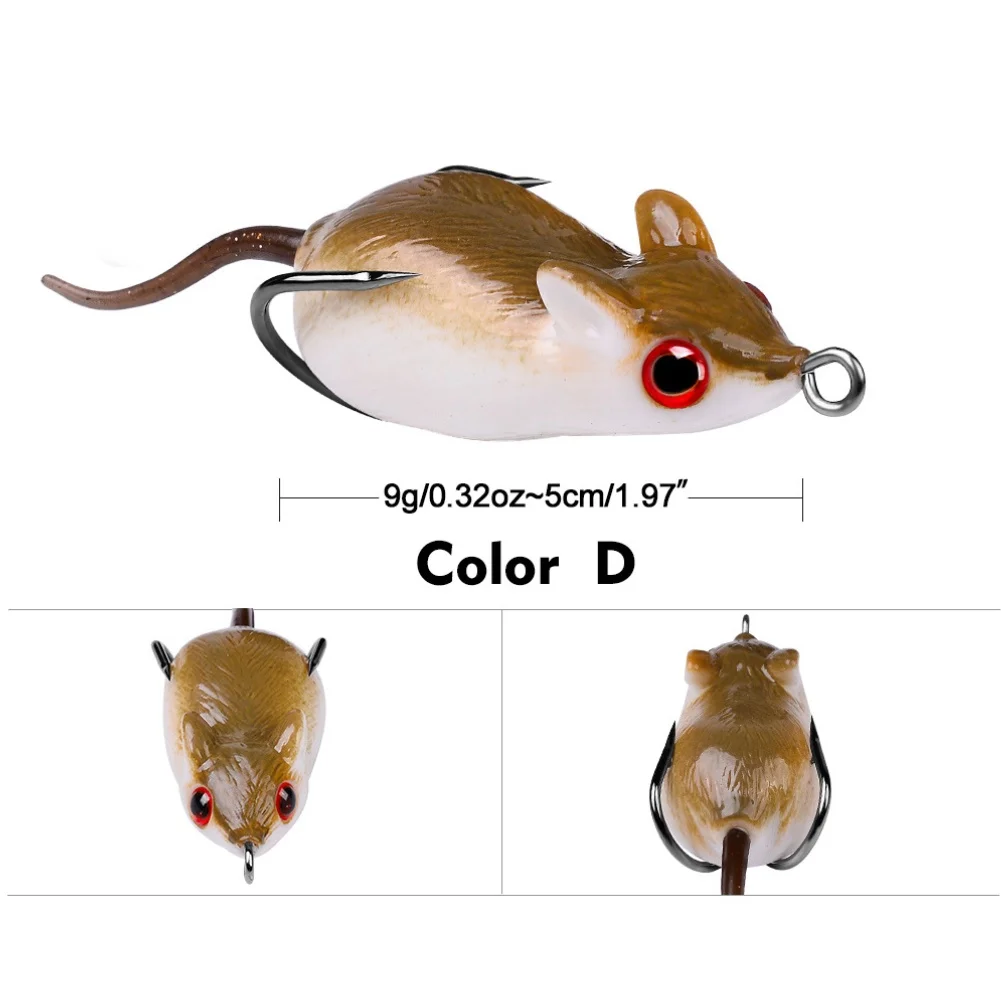 Soft Amphibian Fishing Lure wi - Fishing Hook Weedless 评论和价格