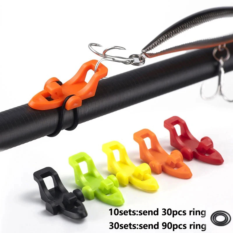 10pcs Fishing Rod Pole Hook Ke - Fishing Hook Jig 评论和价格