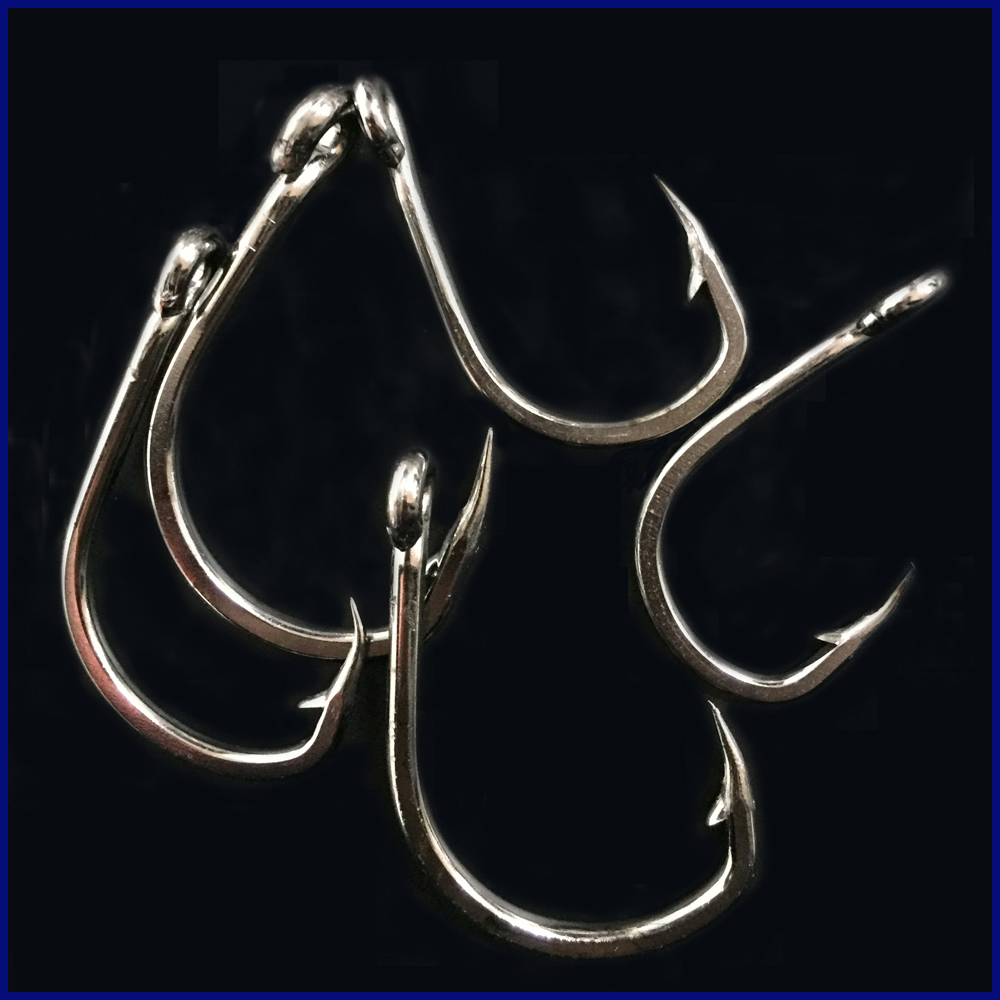 50Pcs CN06 9/0 Saltwater Fishi - Fishing Hook Circle 评论和价格