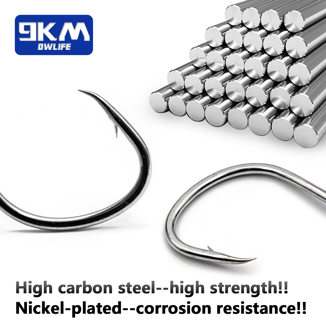 9KM Fishing Hooks Saltwater Li - Fishing Hook Circle 评论和价格