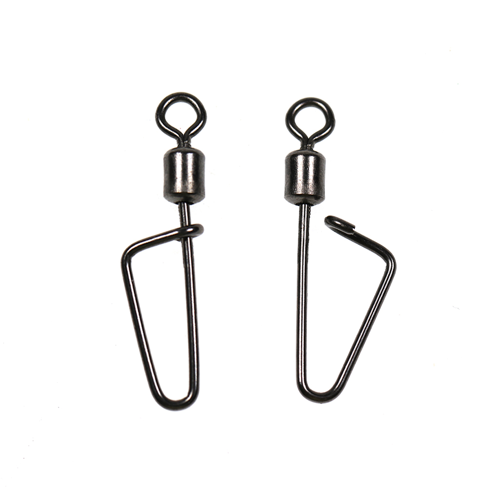 20PCS #12 -1/0 Rolling Swivel  - Fishing Hook Stainless Steel 评论和价格