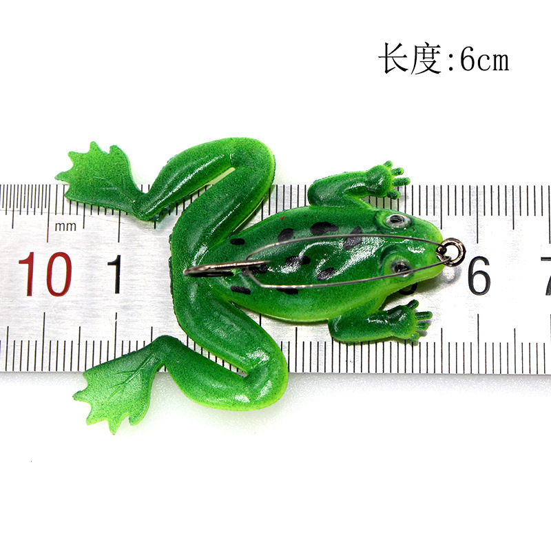 Weedless Soft Frog Lure With H - Fishing Hook Weedless 评论和价格