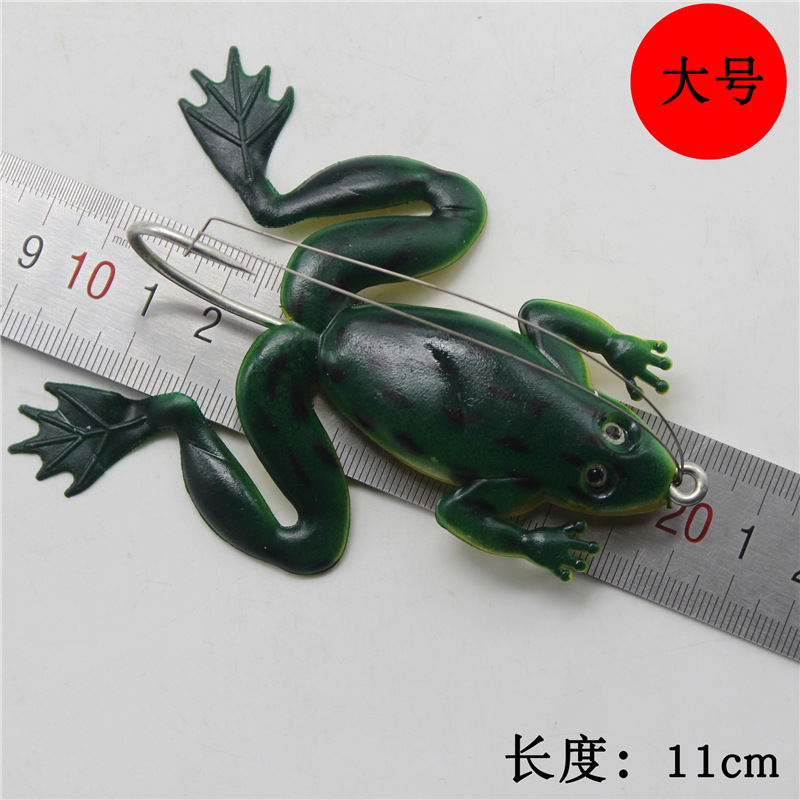 Weedless Soft Frog Lure With H - Fishing Hook Weedless 评论和价格