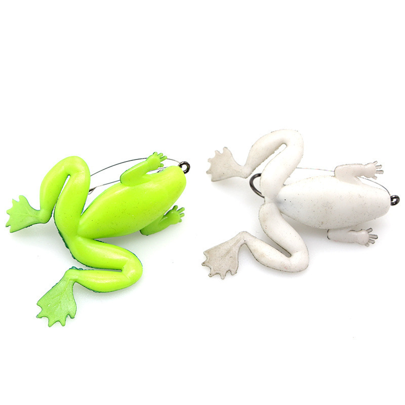Weedless Soft Frog Lure With H - Fishing Hook Weedless 评论和价格