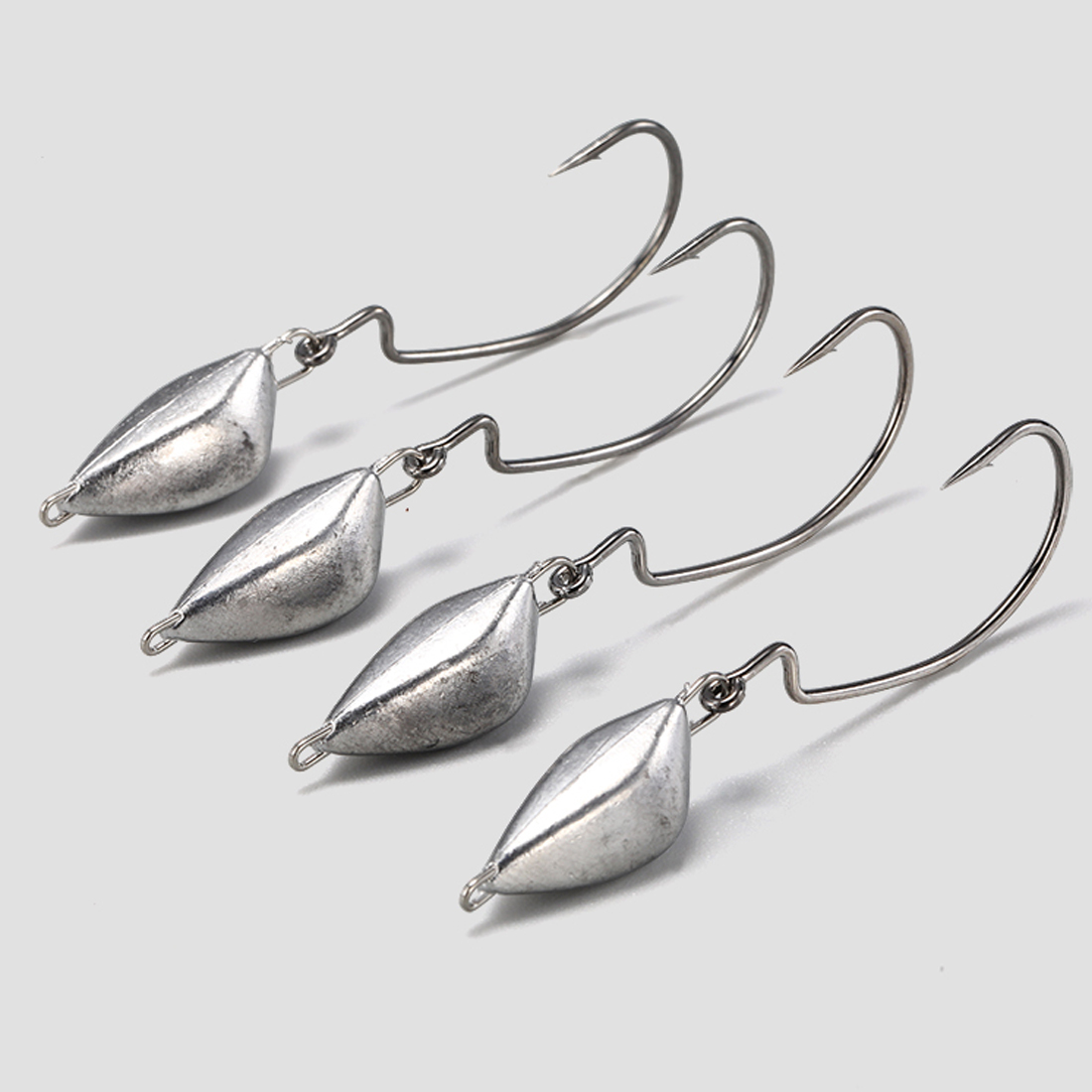 FishTrip 10Pcs Jig Head Fishin - Fishing Hook Weedless 评论和价格