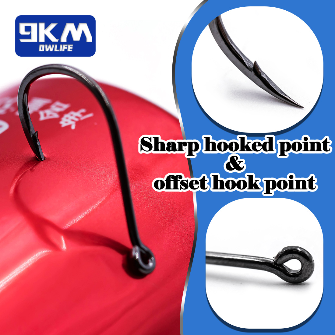 9KM Iseama Fishing Hooks 50~20 - Fishing Hook Circle 评论和价格