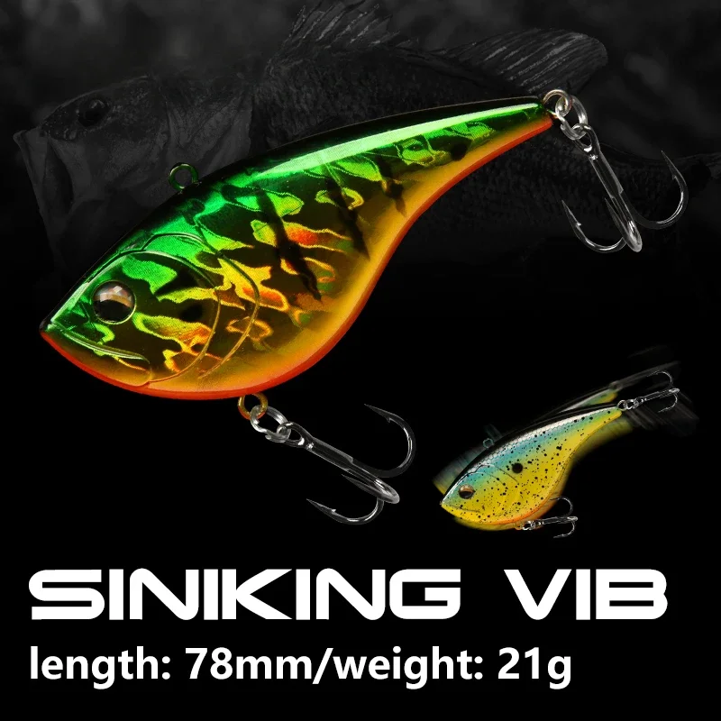 21g/78mm VIB Fishing Lure Arti - Fishing Hook Treble 评论和价格