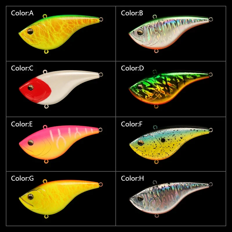 21g/78mm VIB Fishing Lure Arti - Fishing Hook Treble 评论和价格
