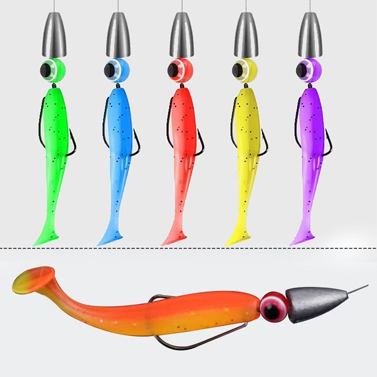 Fishing Tackle Kit Box Includi - Fishing Hook Stainless Steel 评论和价格