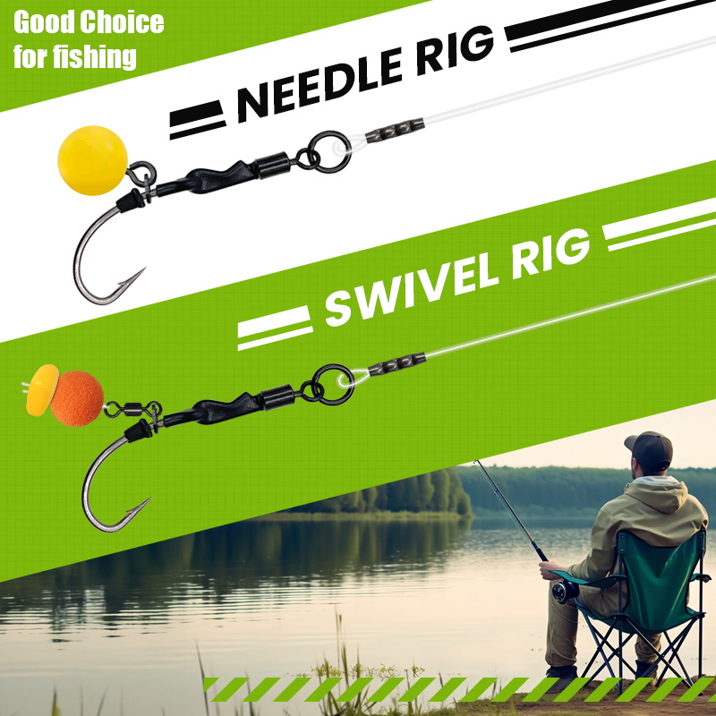 6PCS/10PCS Ronnie rig 3 Styles - Fishing Hook Assortment 评论和价格
